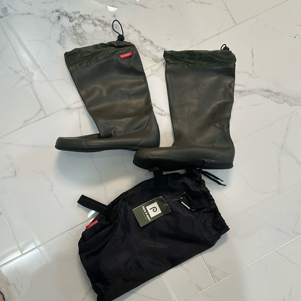 Pack A Boot Wellie Scottish Rain Boot 41 10